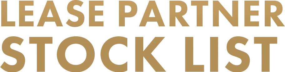 LEASE PARTNER STOCK LIST