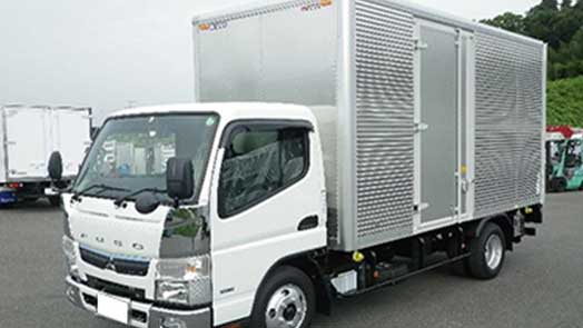 アルミバン（５MT） 標準ロング パワーゲート付 2,000kg