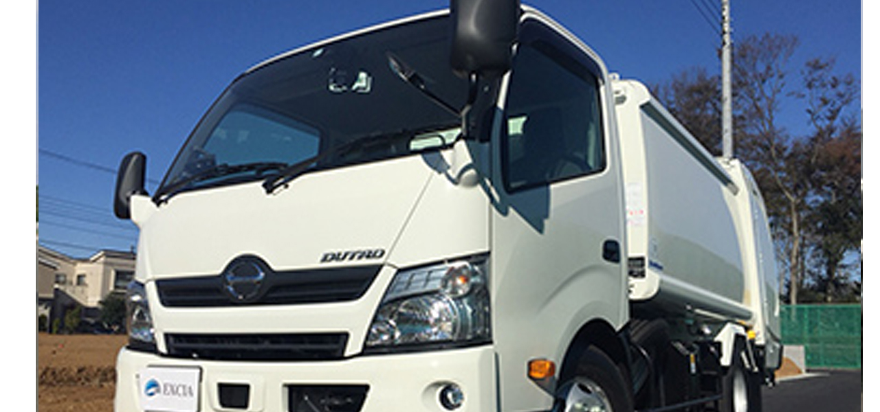 日野 デュトロ(6MT)回転板式パッカー車 2,800kg(6.1㎥)平成29年式 日野 デュトロ(6MT)回転板式パッカー車 2,800kg(6.1㎥)平成29年式