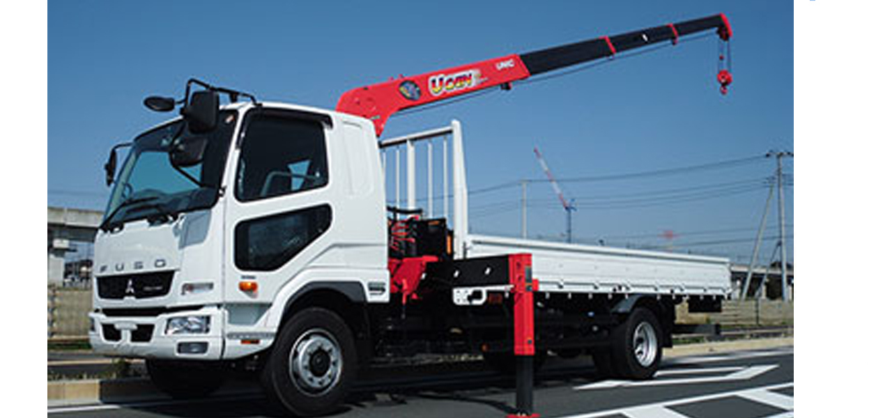 三菱ふそう ファイター(6MT) 4段クレーン付 積載7,700kg(増トン) 三菱ふそう ファイター(6MT) 4段クレーン付 積載7,700kg(増トン)